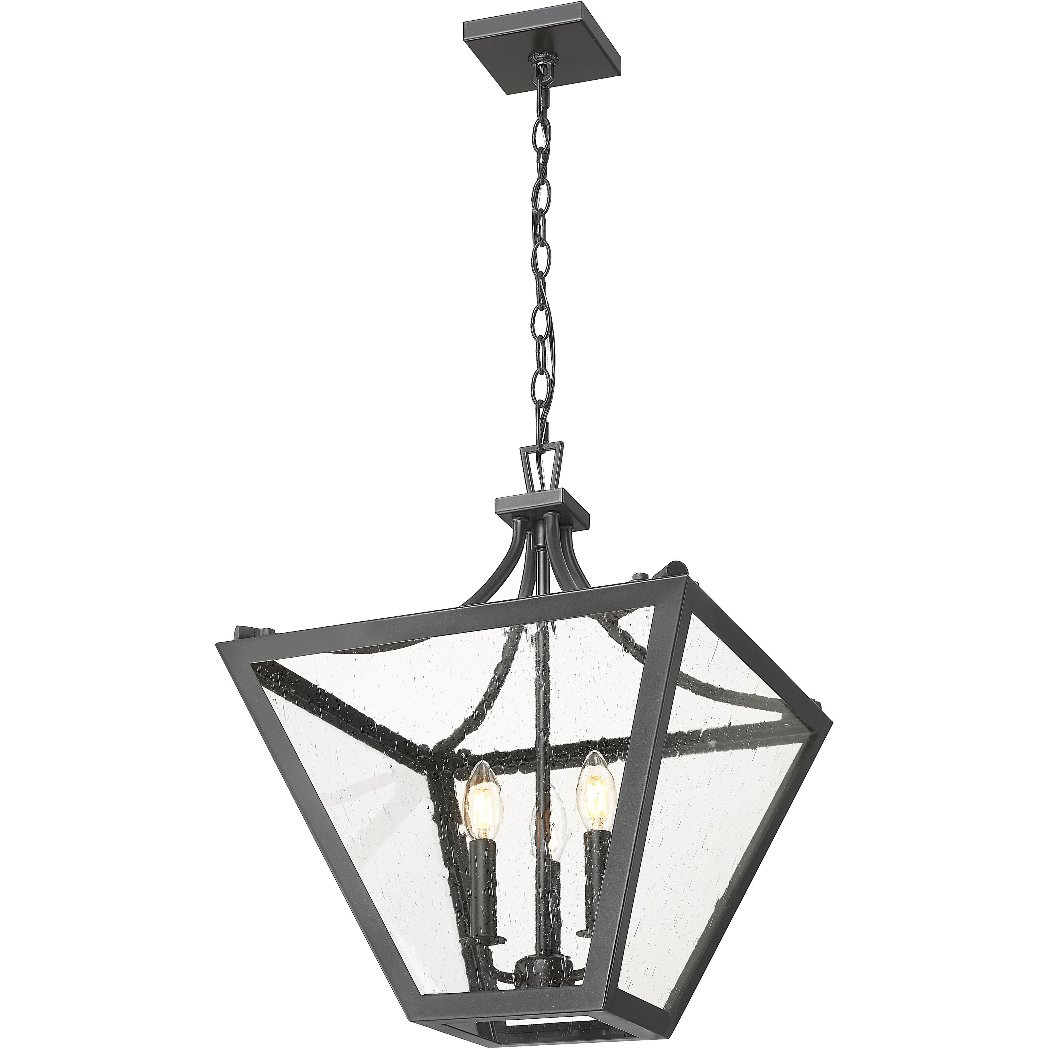 Montalcino 3 Light 16 inch Iron Ore Chandelier Ceiling Light