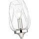 Cassian 1 Light 5.5 inch Polished Nickel Wall Sconce Wall Light