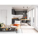 Joliet 1 Light 9 inch Matte Black Pendant Ceiling Light