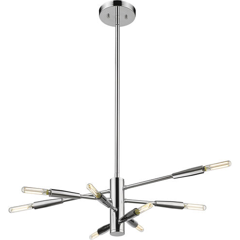 Ascension 8 Light 16 inch Chrome Chandelier Ceiling Light