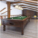 Cordon 3 Light 57.25 inch Brushed Nickel Billiard Ceiling Light in White Linen Glass