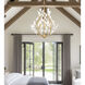 Claudine 5 Light 24 inch Modern Gold Chandelier Ceiling Light