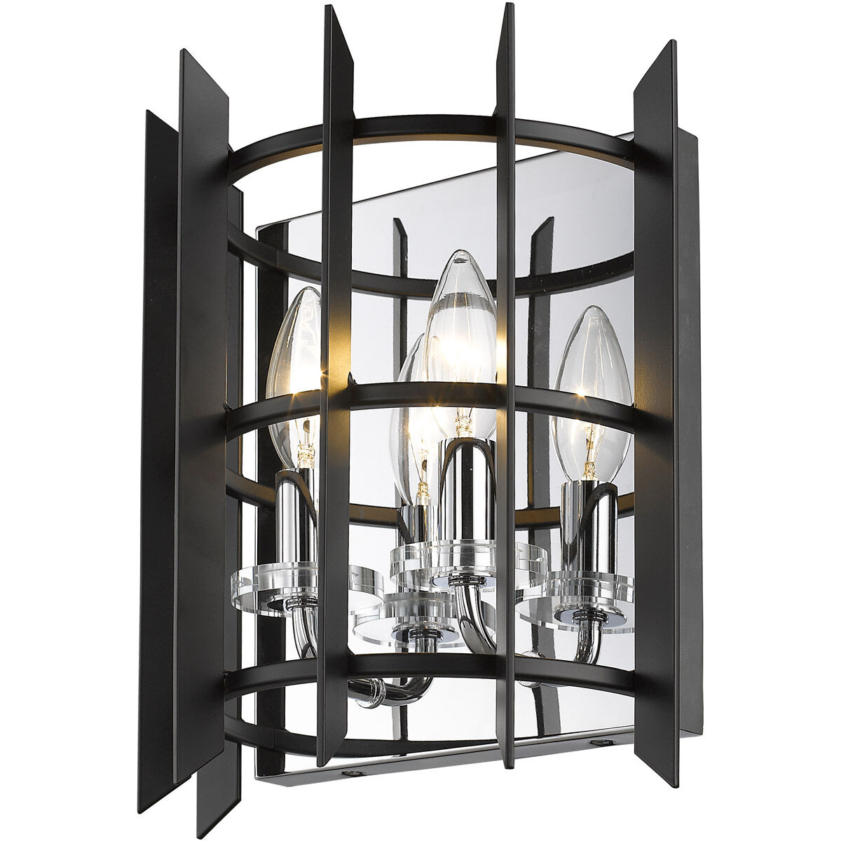 Haake 2 Light 9.12 inch Chrome Wall Sconce Wall Light