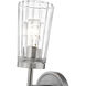 Flair 1 Light 4.75 inch Antique Nickel Wall Sconce Wall Light