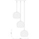 Chloe 3 Light 20 inch Olde Brass Chandelier Ceiling Light