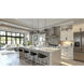 Valencia 3 Light 56 inch Matte Black Linear Chandelier Ceiling Light
