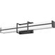 Harrison LED 25 inch Matte Black Vanity Wall Light