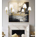 Tova 6 Light 48.75 inch Rubbed Brass Chandelier Ceiling Light
