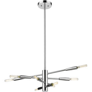 Ascension 8 Light 16 inch Chrome Chandelier Ceiling Light