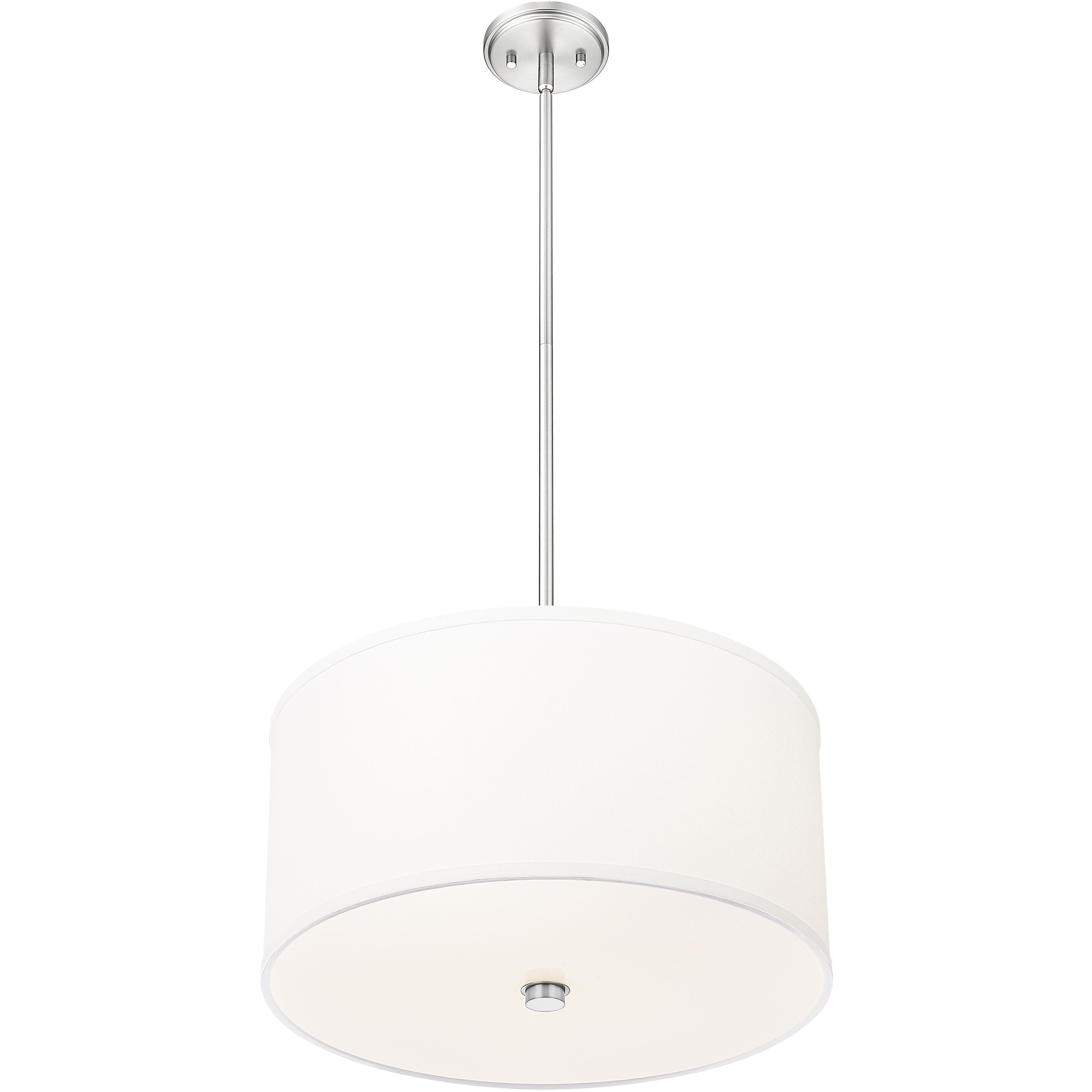 Linden Pendant Ceiling Light in Brushed Nickel