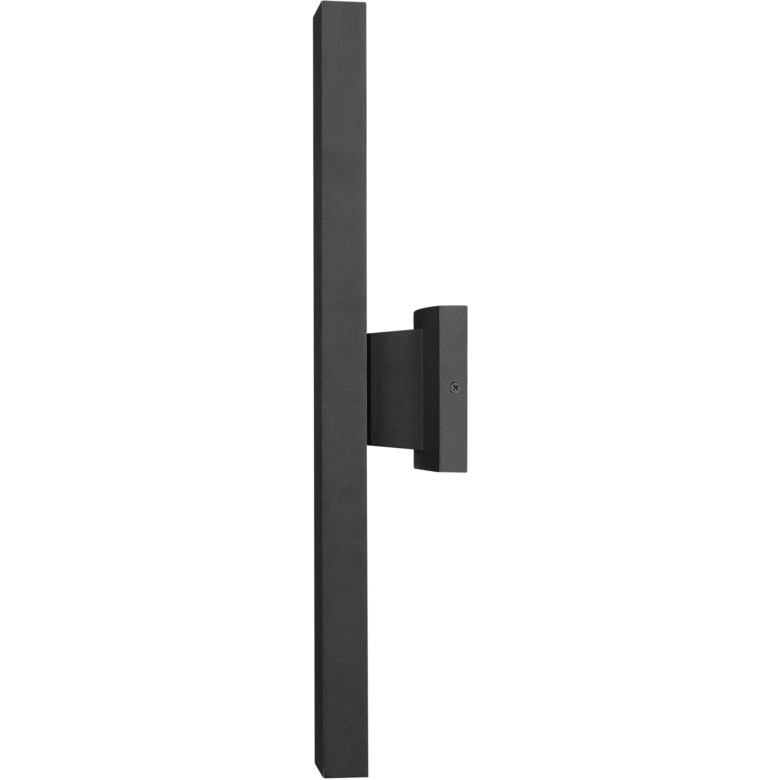 Z-Lite 576S-2-BK-LED Edge LED 20.5 inch Black Outdoor Wall Light