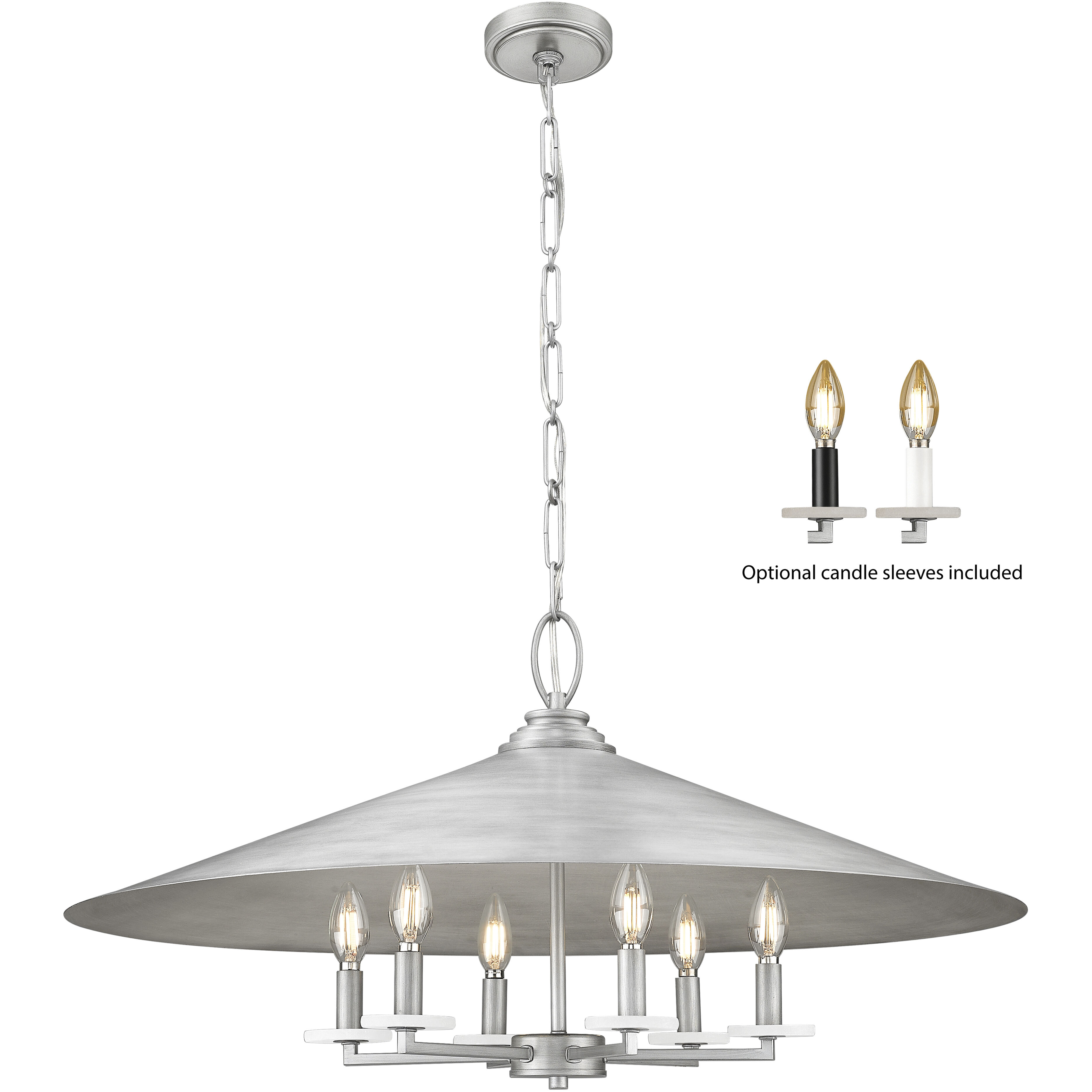 Rialto 6 Light 32.00 inch Pendant