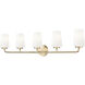 Montford 5 Light 40.00 inch Bathroom Vanity Light