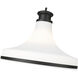 Reznor Pendant Ceiling Light in Matte Black