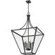 Montalcino 6 Light 26 inch Iron Ore Chandelier Ceiling Light