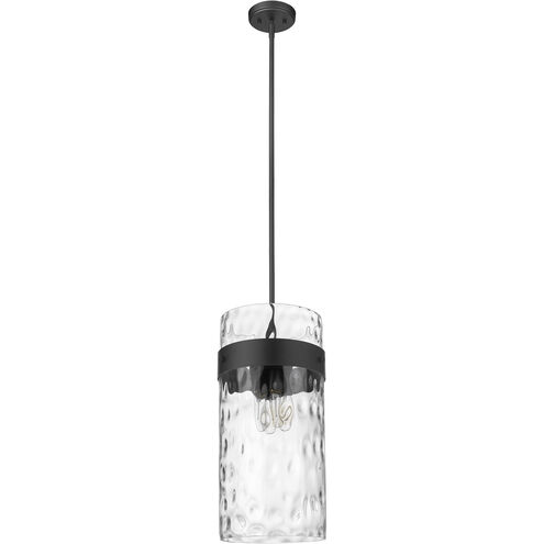 Fontaine 4 Light 13 inch Matte Black Pendant Ceiling Light