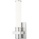 Idris LED 5 inch Brushed Nickel Wall Sconce Wall Light