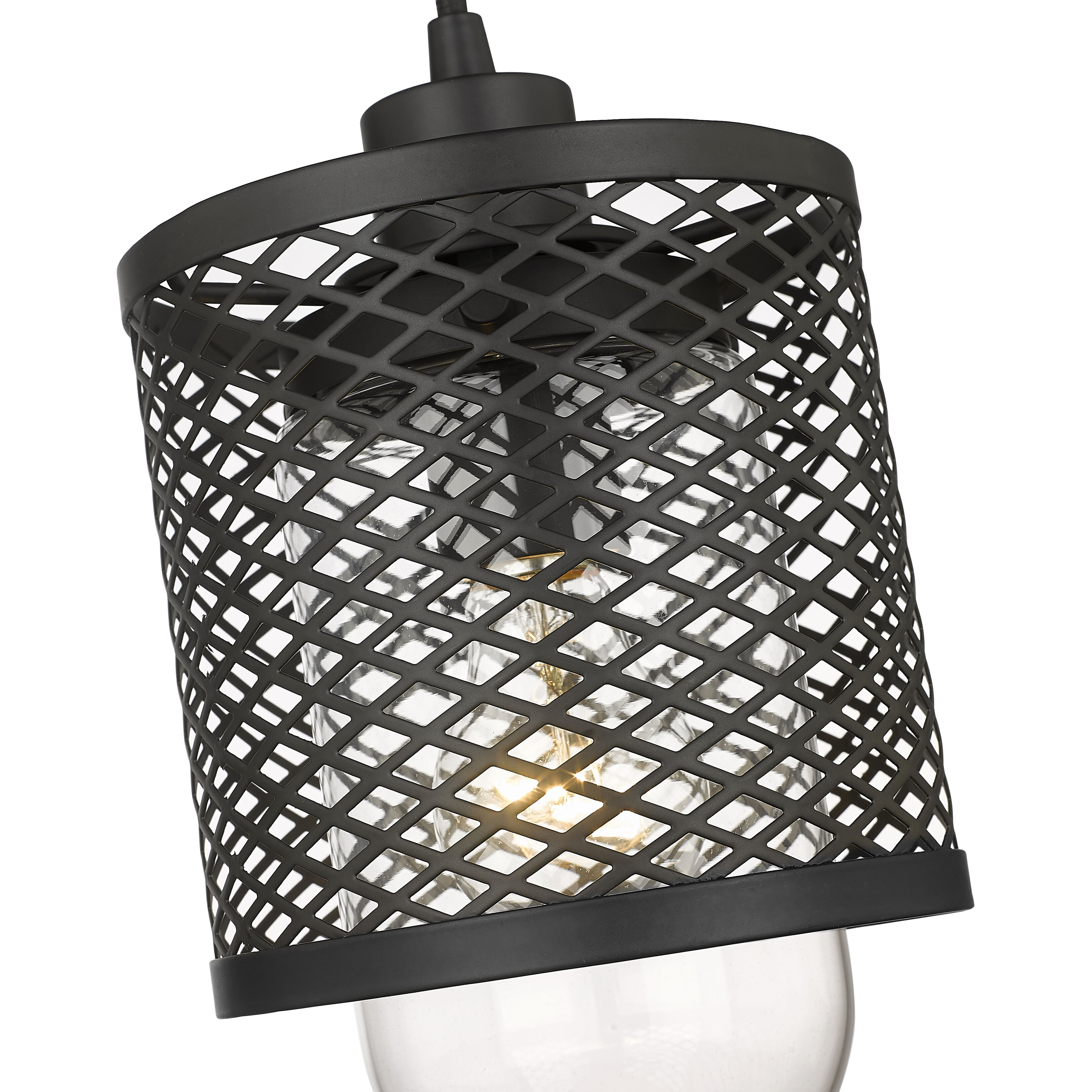 Kipton 1 Light 6 inch Matte Black Pendant Ceiling Light