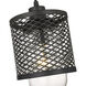 Kipton 1 Light 6 inch Matte Black Pendant Ceiling Light