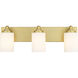 Soledad 23 X 6 X 7.5 inch Brushed Gold Vanity