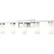 Danica 5 Light 38.75 inch Chrome Bath Vanity Light Wall Light