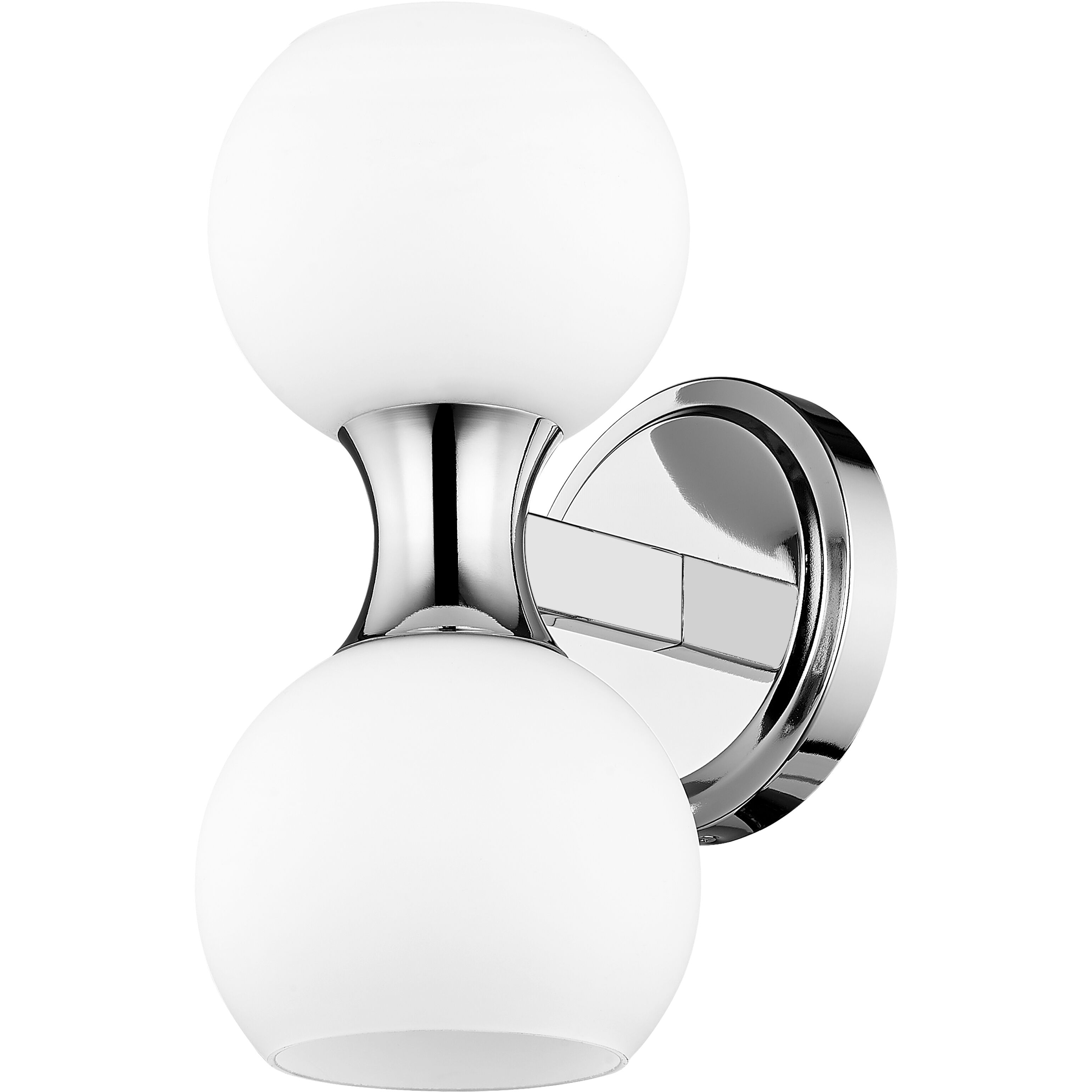 Artemis 2 Light 6.5 inch Chrome Wall Sconce Wall Light
