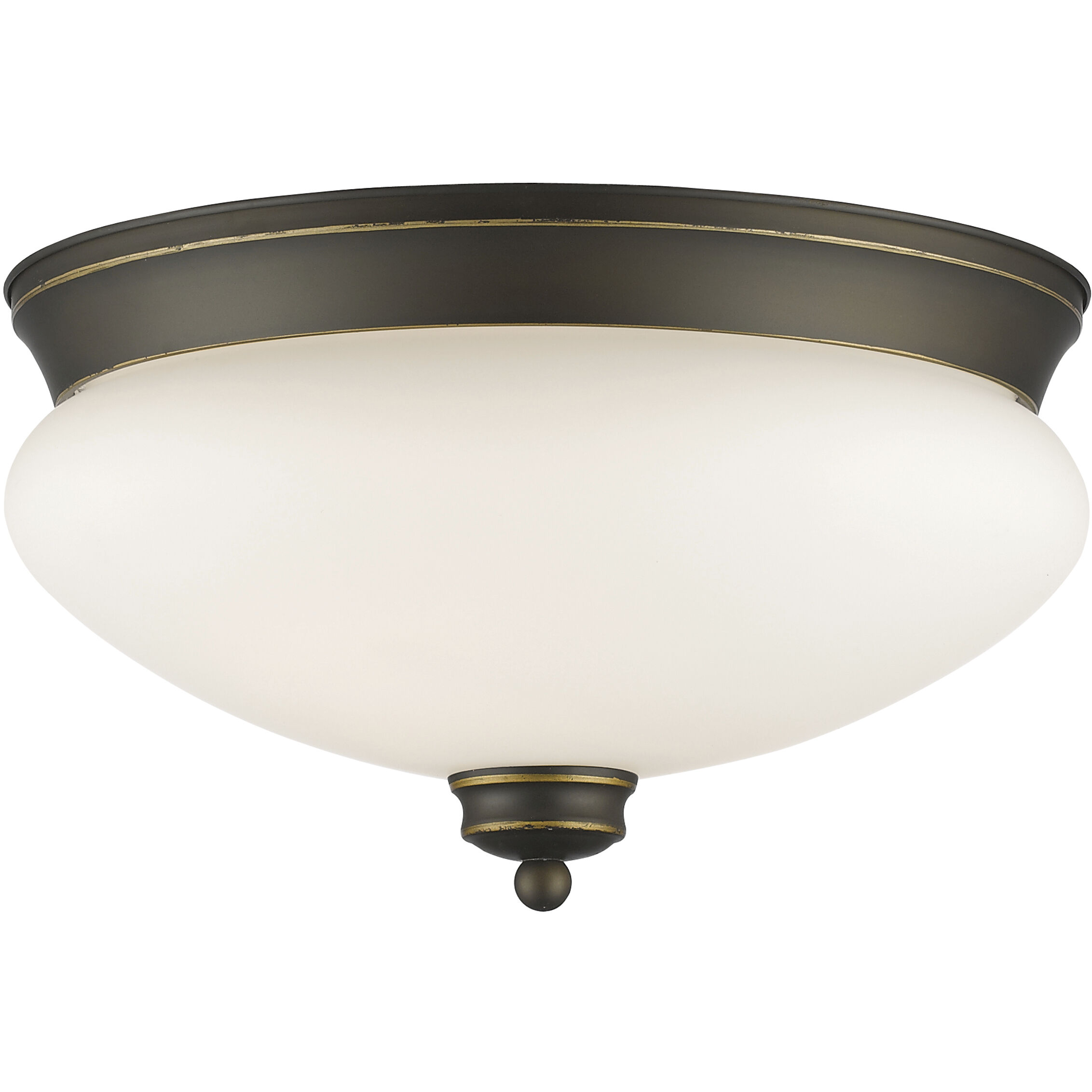 Amon 2 Light 13.00 inch Flush Mount