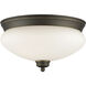 Amon 2 Light 13.00 inch Flush Mount