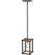Kirkland 1 Light 6.25 inch Rustic Mahogany Pendant Ceiling Light