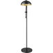 Bellamy 52 inch 100.00 watt Matte Black Floor Lamp Portable Light