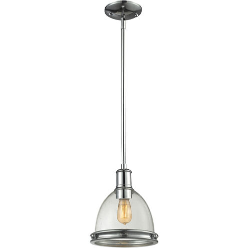 Mason 1 Light 8 inch Chrome Pendant Ceiling Light