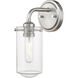 Delaney 1 Light 5 inch Brushed Nickel Wall Sconce Wall Light