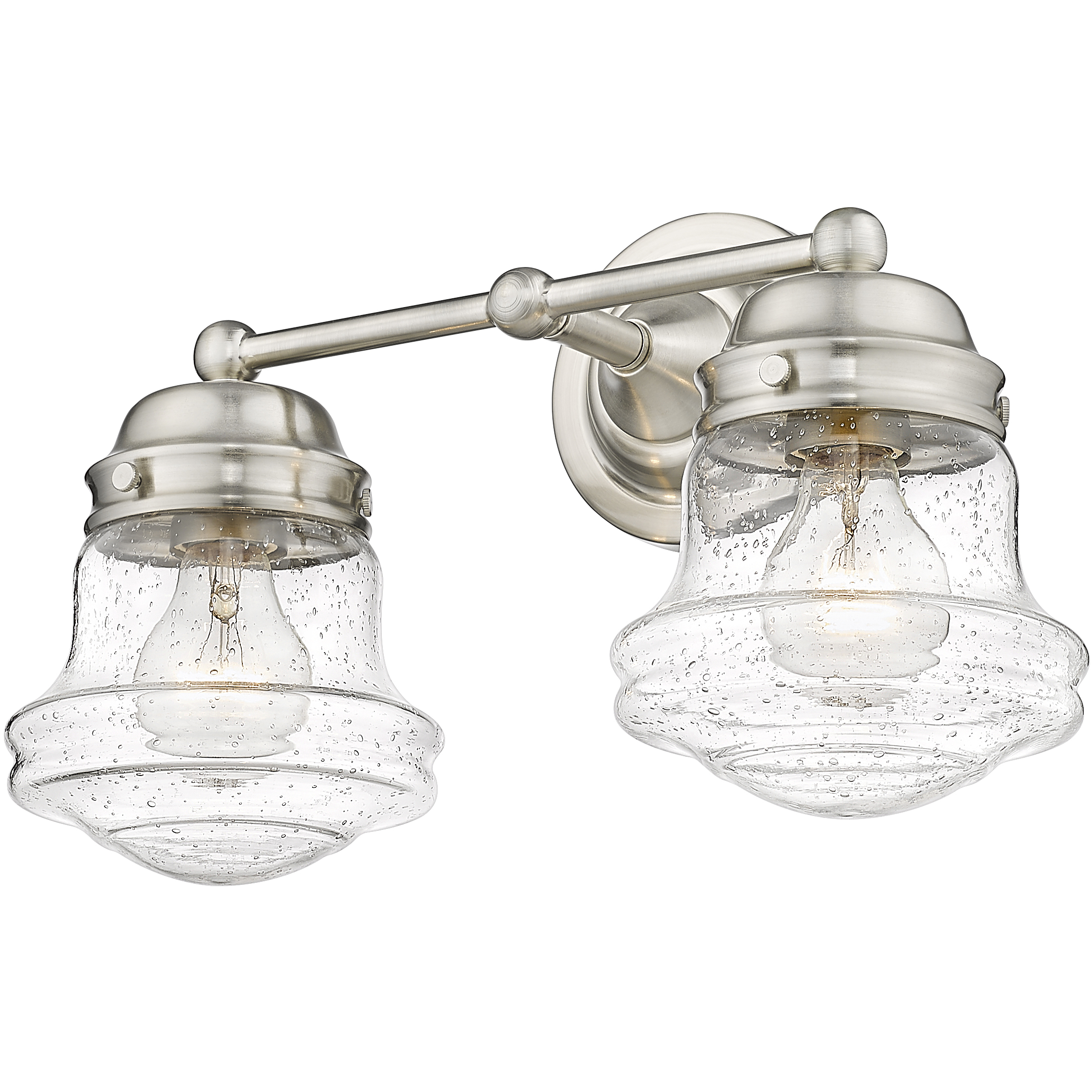Vaughn 2 Light 15.5 inch Brushed Nickel Vanity Wall Light