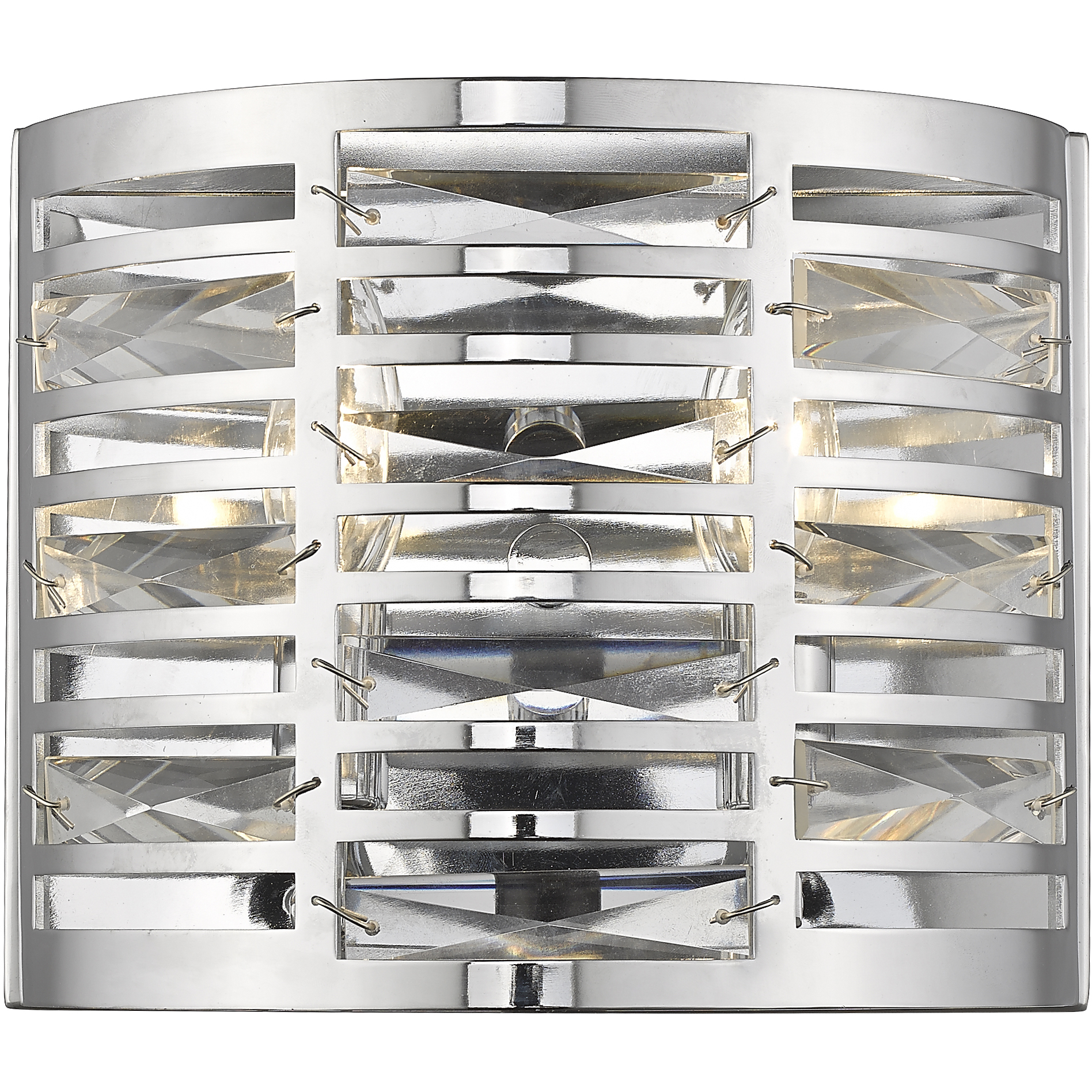 Cronise 2 Light 9.75 inch Chrome Wall Sconce Wall Light