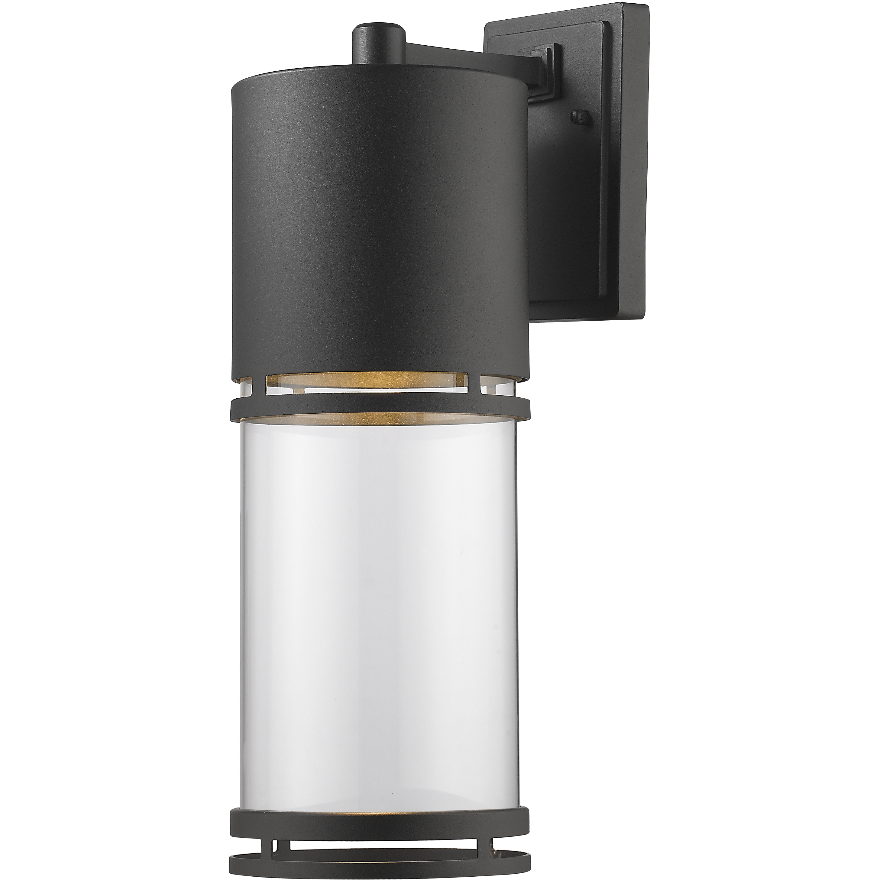 Luminata LED 17.63 inch Black Outdoor Wall Light