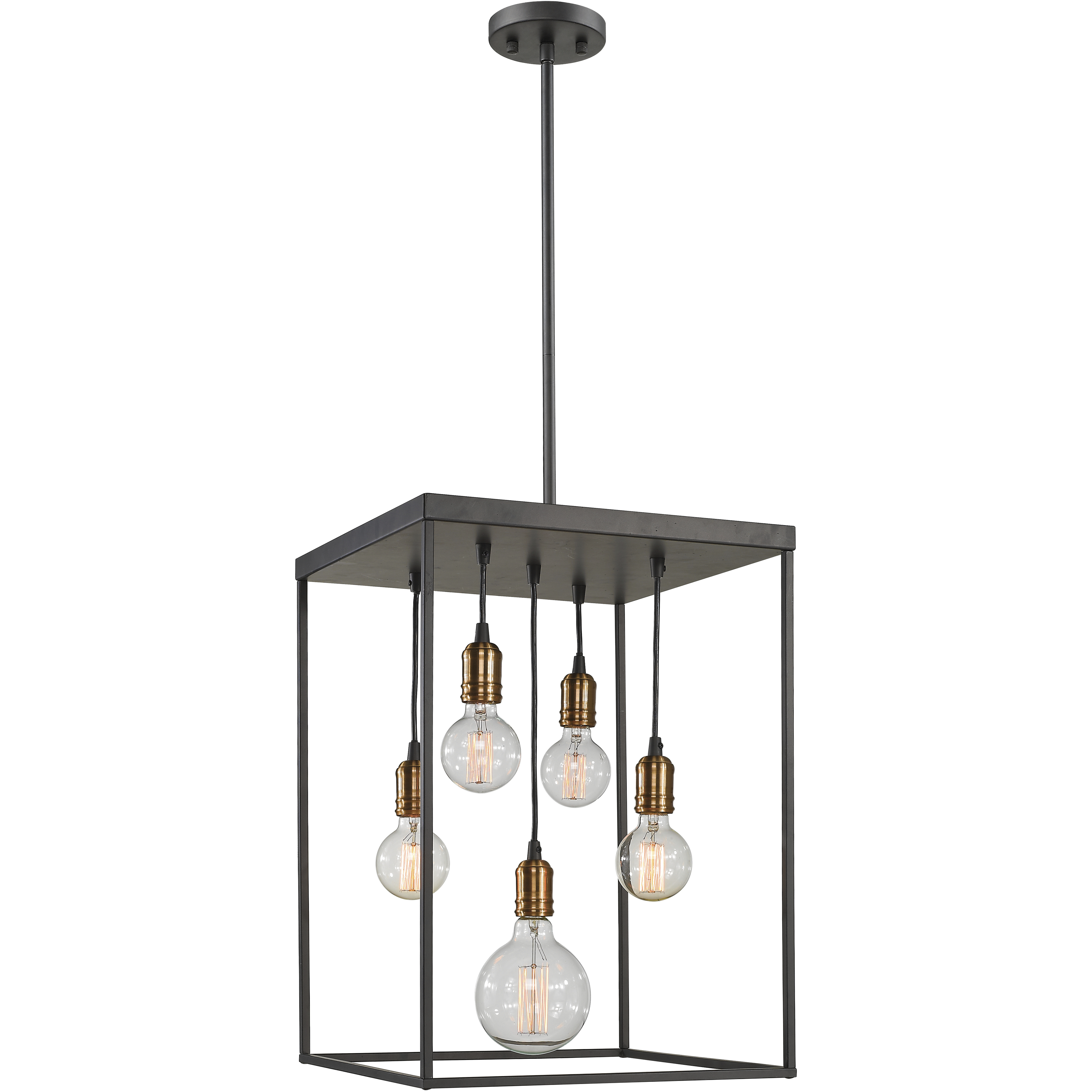 Troubadour 5 Light 16 inch Bronze Chandelier Ceiling Light