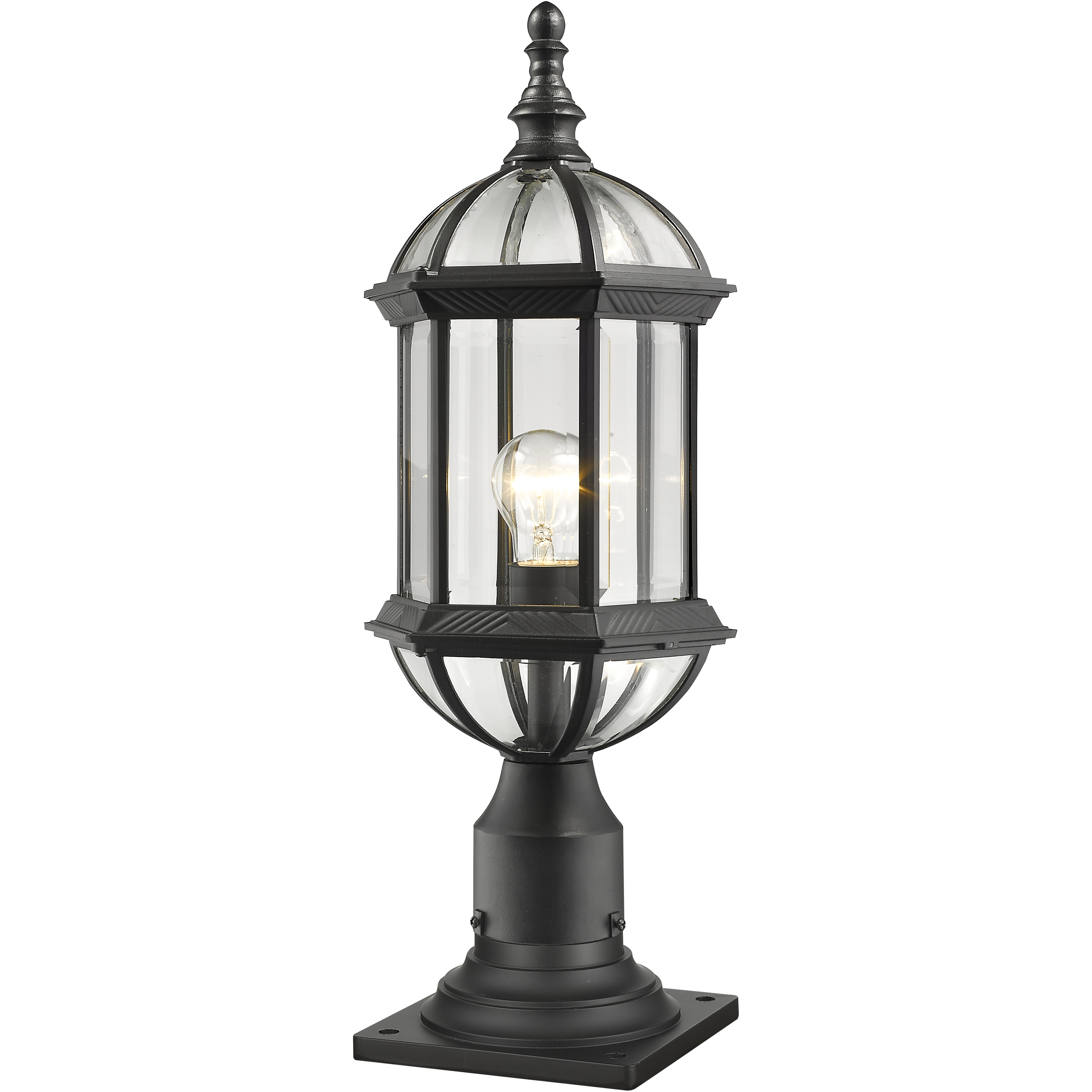 Z-Lite 563PHM-533PM-BK Annex 1 Light 21.5 inch Black Outdoor