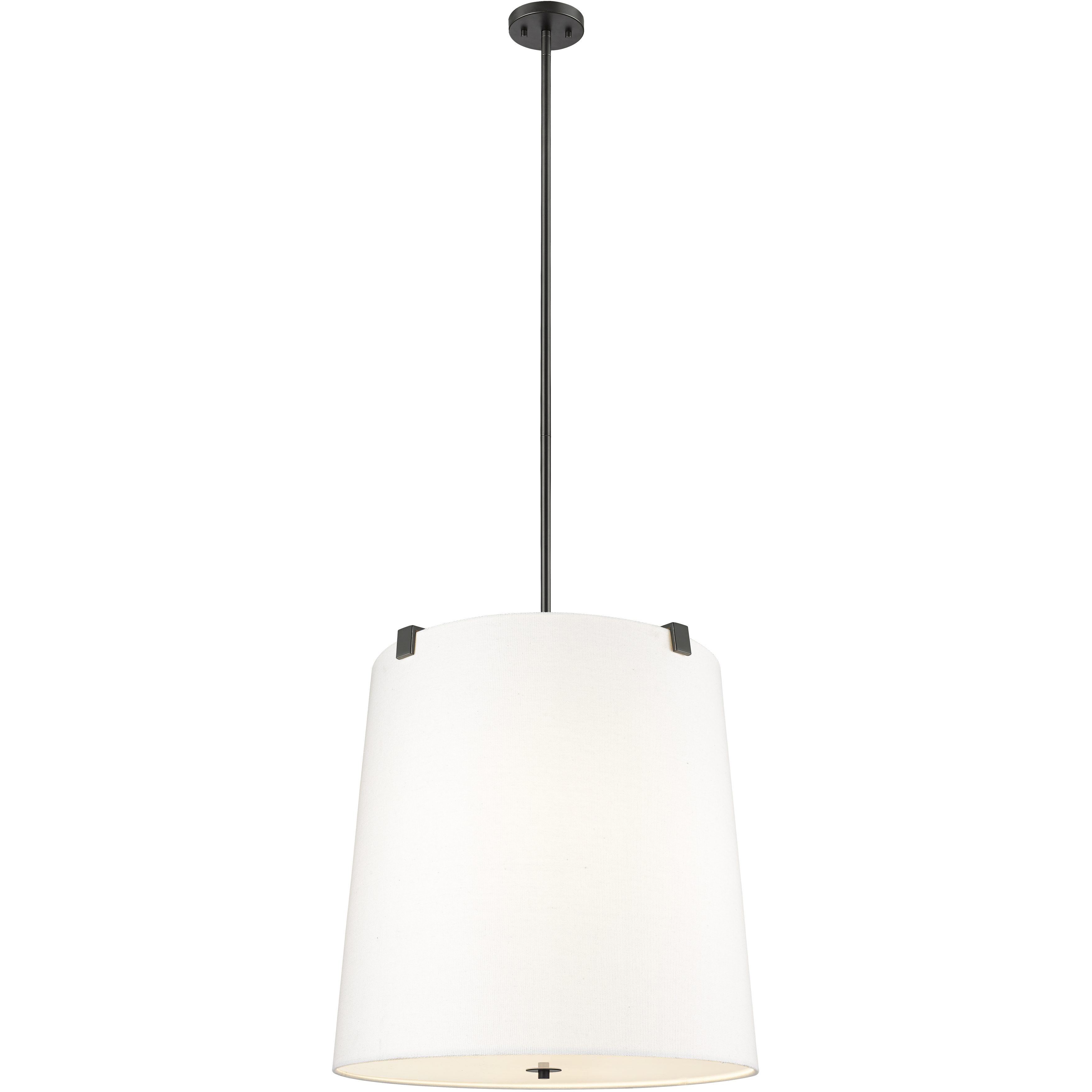 Weston 6 Light 24 inch Matte Black Pendant Ceiling Light