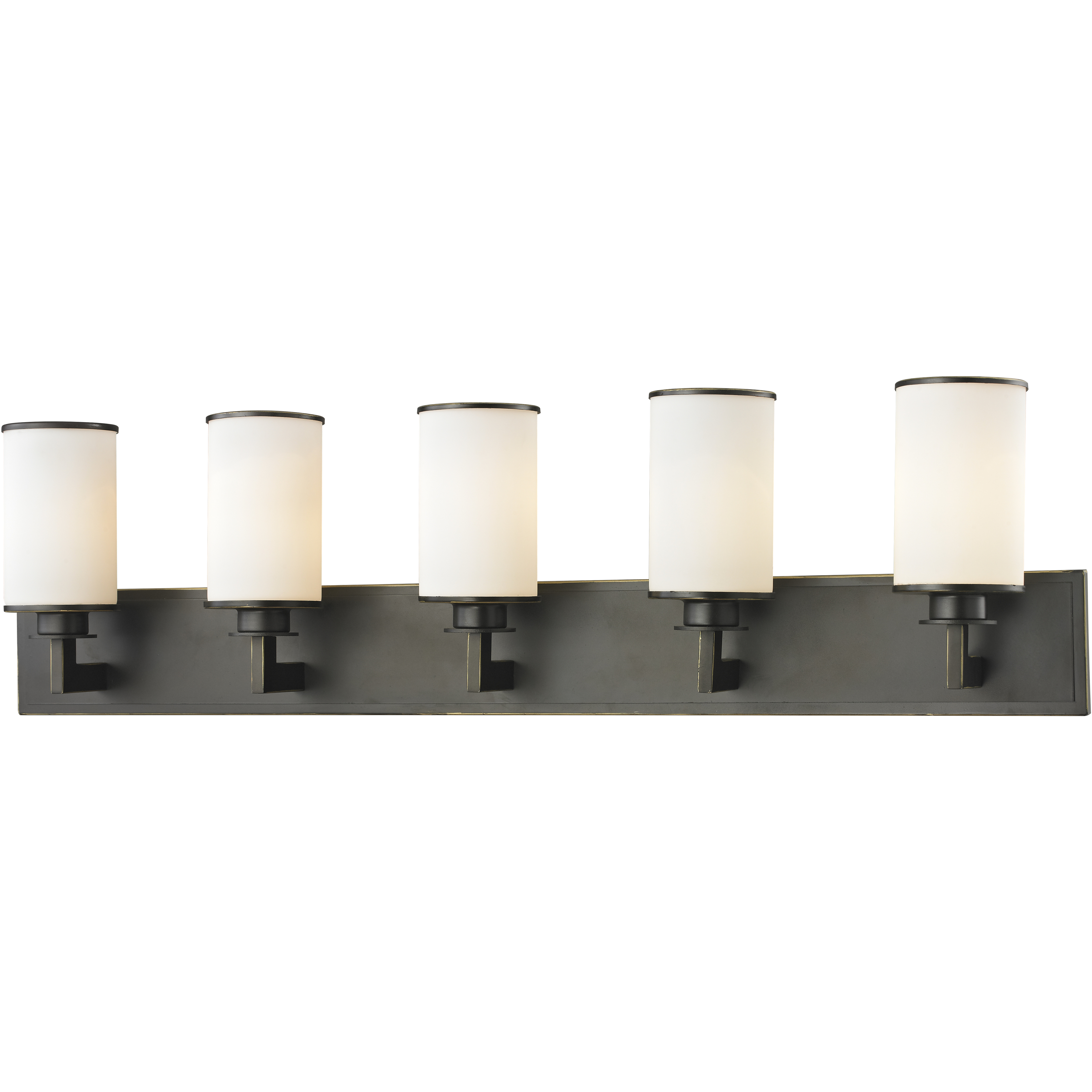 Savannah 5 Light 38.63 inch Olde Bronze Vanity Wall Light