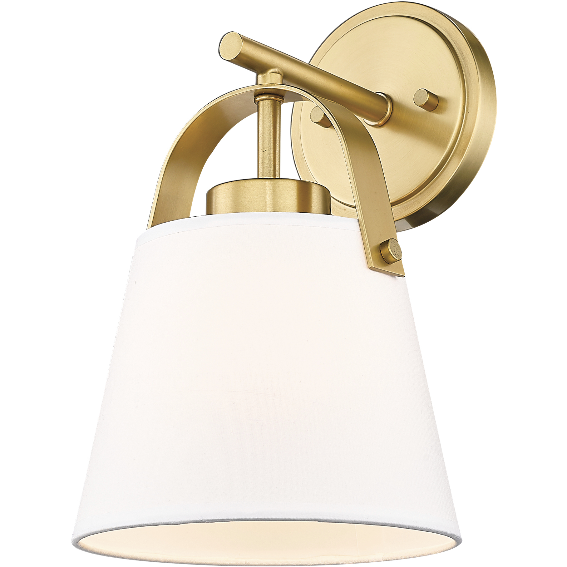 Z-Studio 1 Light 8 inch Heritage Brass Wall Sconce Wall Light