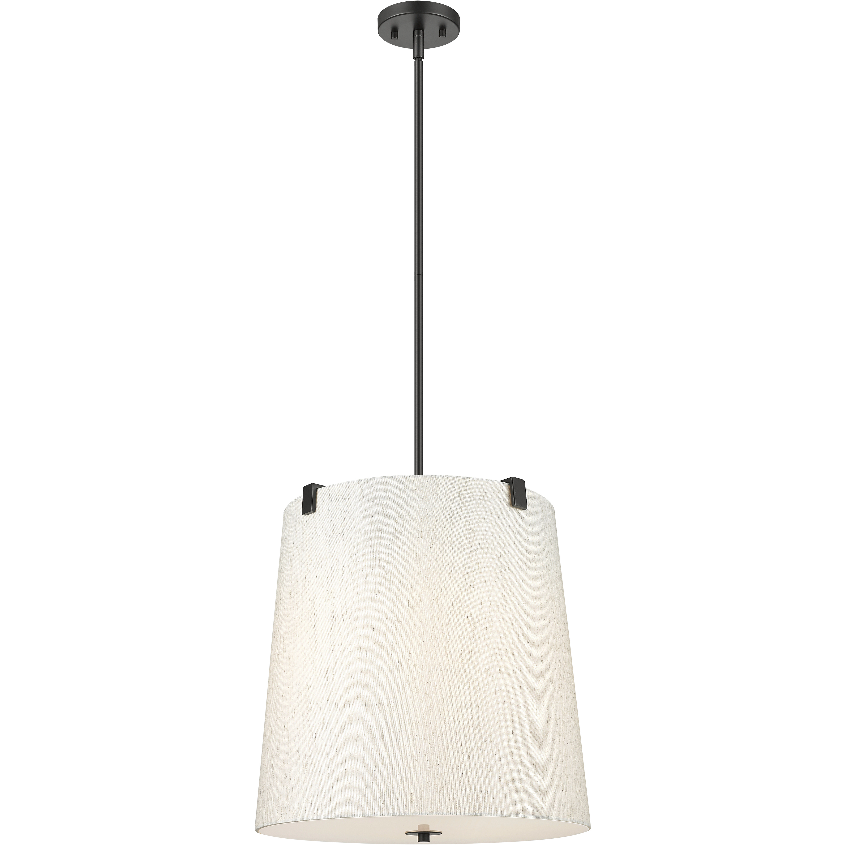 Weston 5 Light 18 inch Matte Black Pendant Ceiling Light