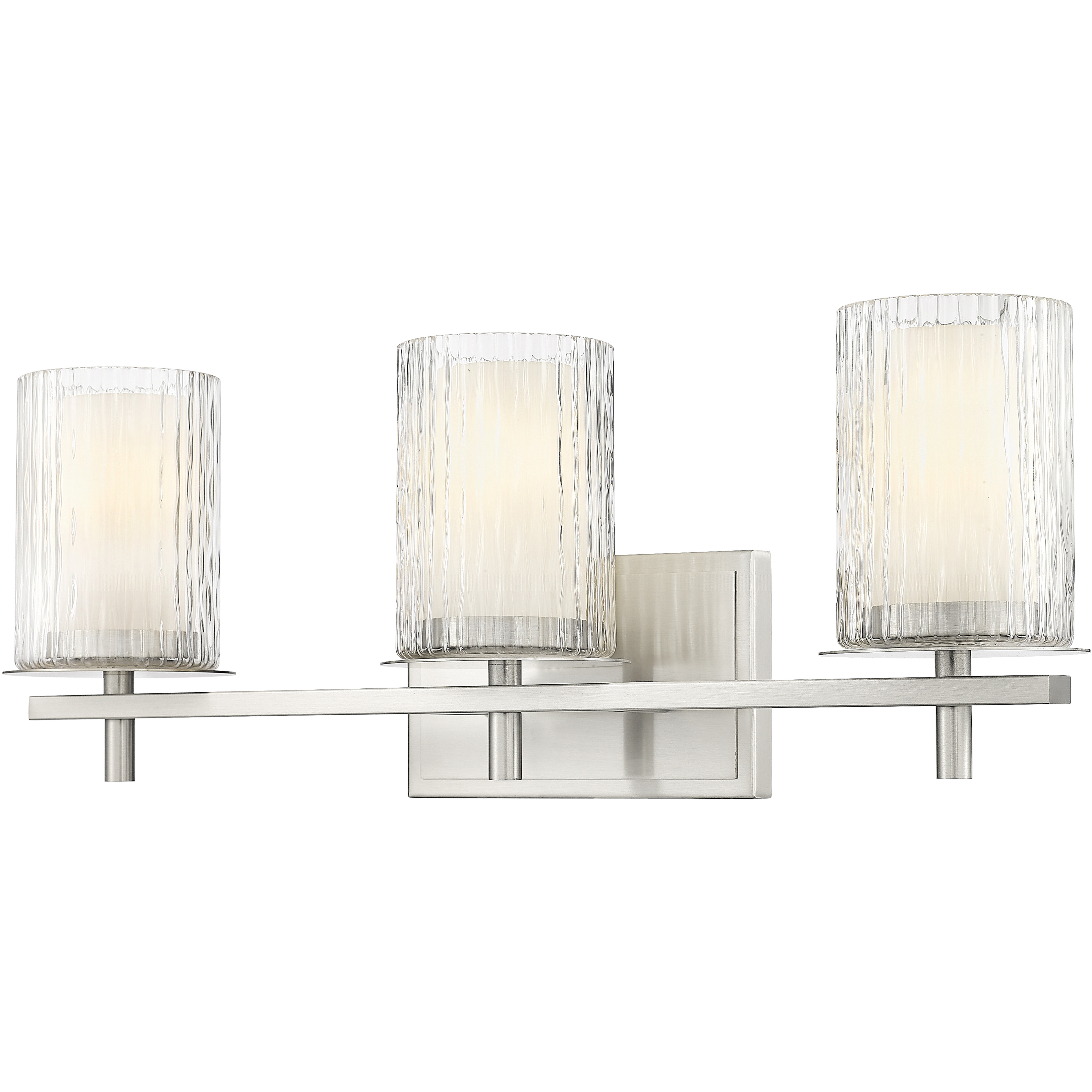 Grayson 3 Light 23 inch Brushed Nickel Vanity Wall Light