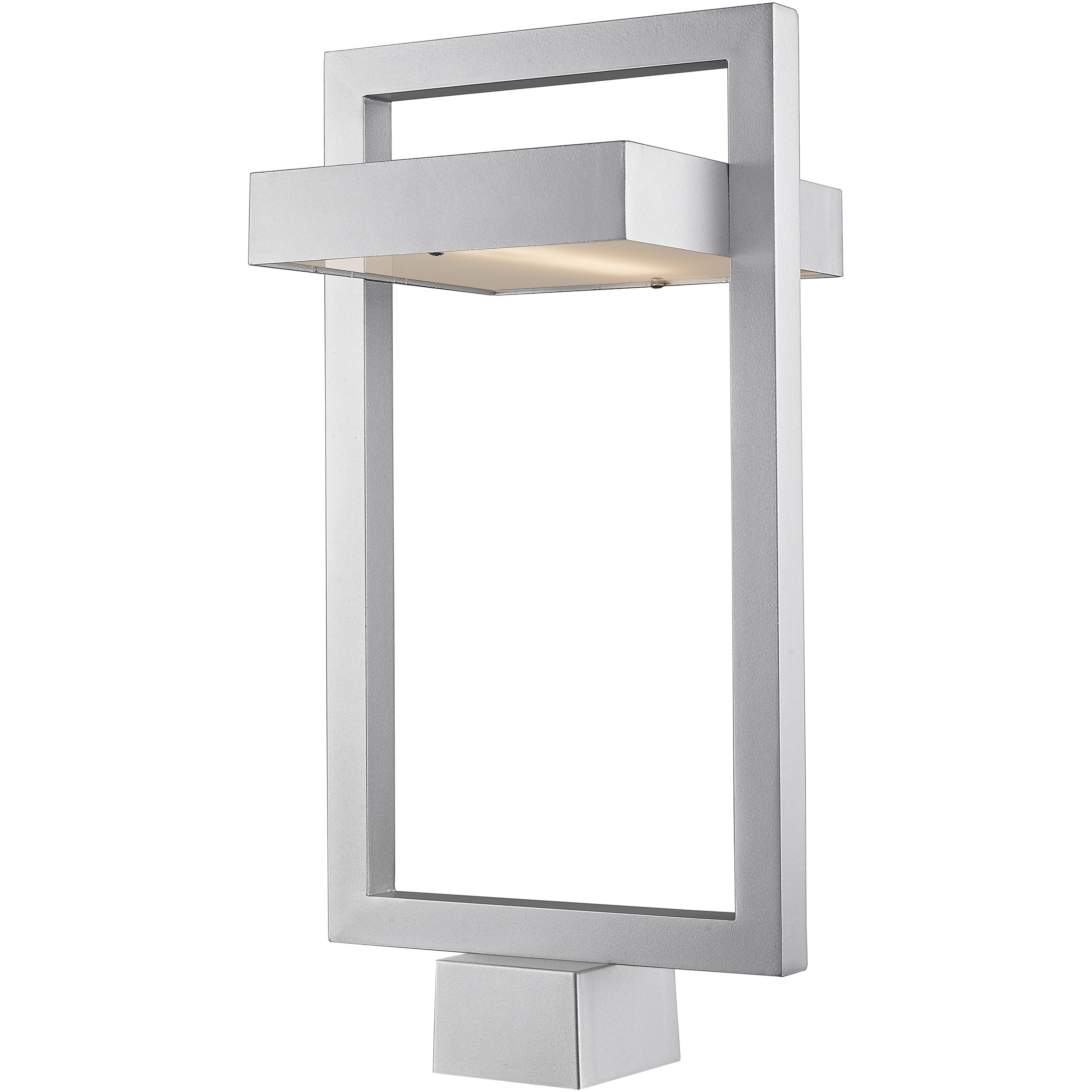 Luttrel LED 21.63 inch Silver Outdoor Post Mount Fixture