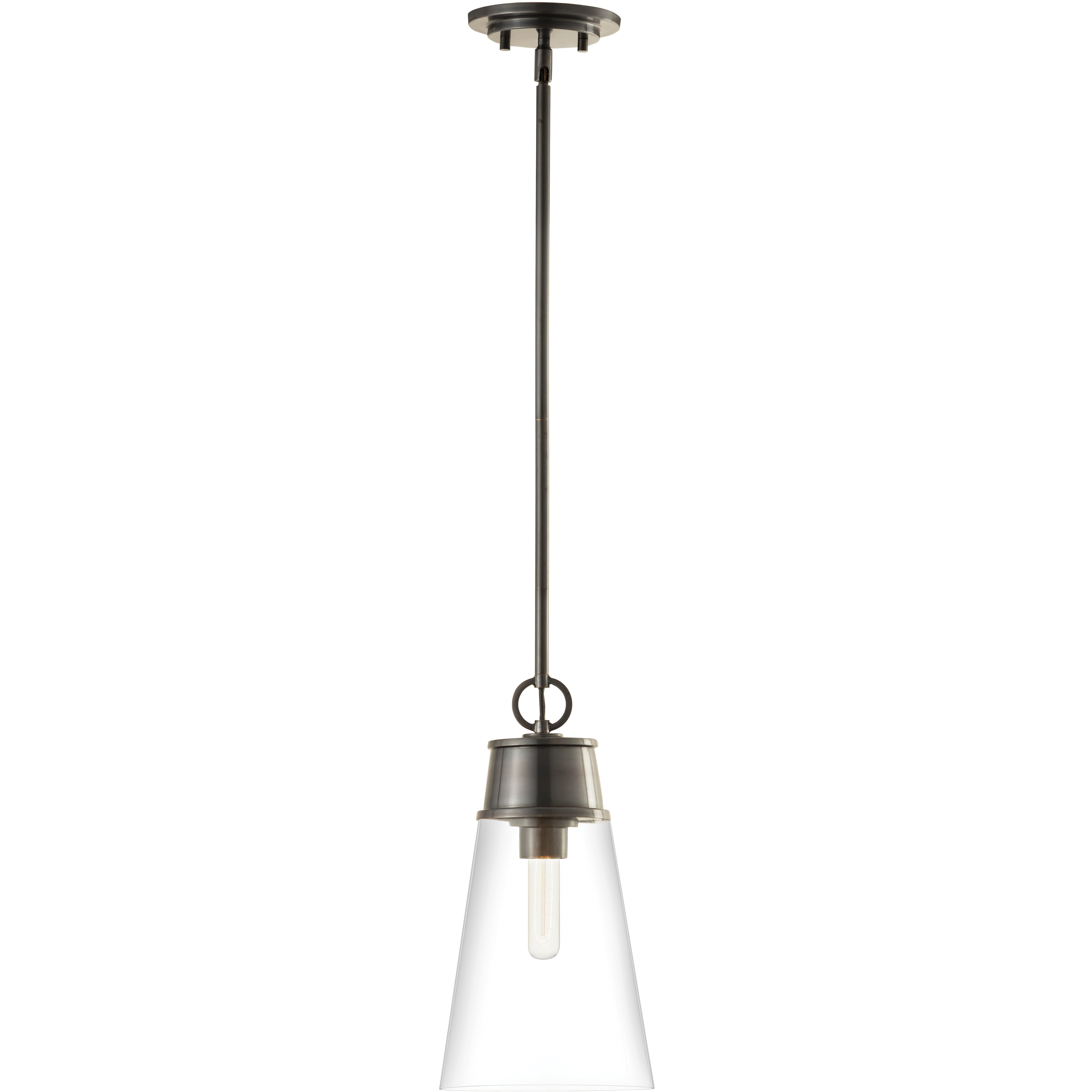 Wentworth 1 Light 7.5 inch Plated Bronze Pendant Ceiling Light