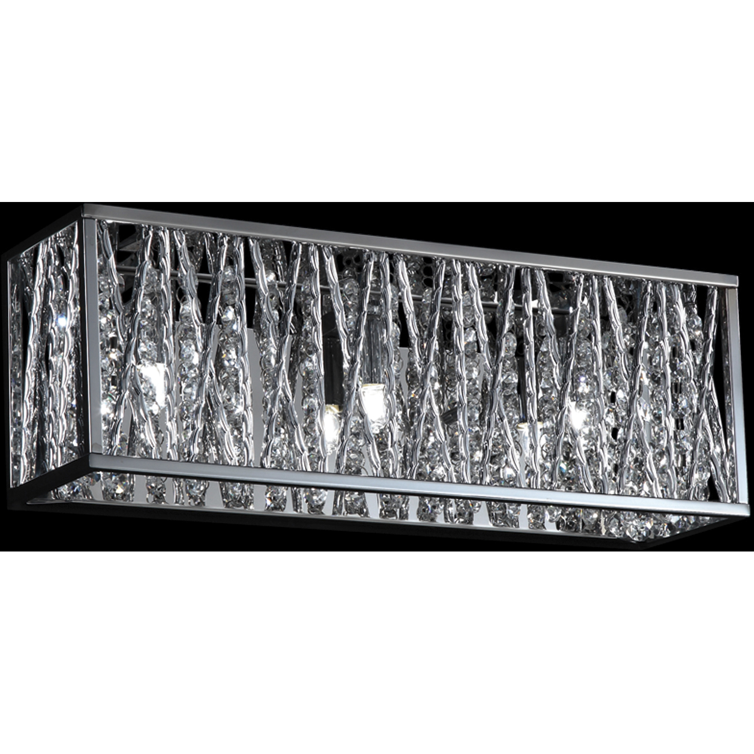 Terra 3 Light 16.25 inch Chrome Vanity Wall Light in G9