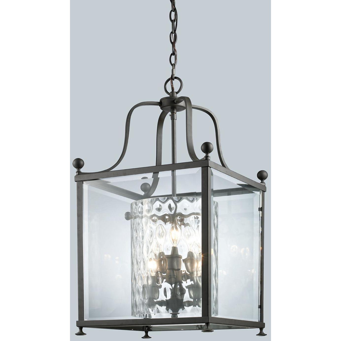 Fairview 6 Light 15.5 inch Bronze Chandelier Ceiling Light