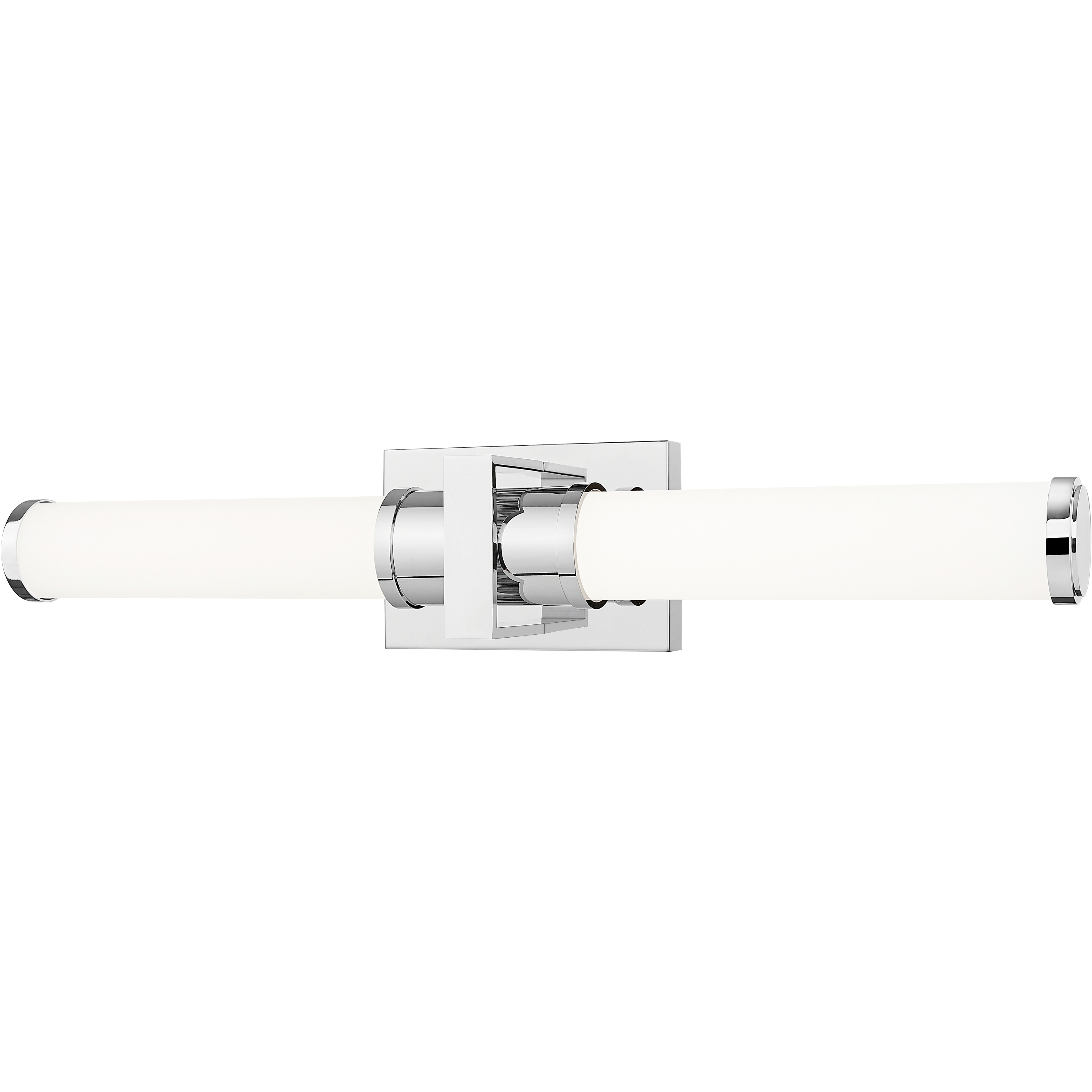 Idris LED 25.5 inch Chrome Bathroom Vanity Wall Light