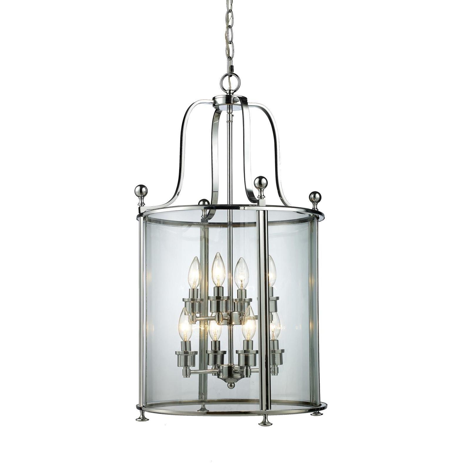 Wyndham 8 Light 18 inch Chrome Chandelier Ceiling Light