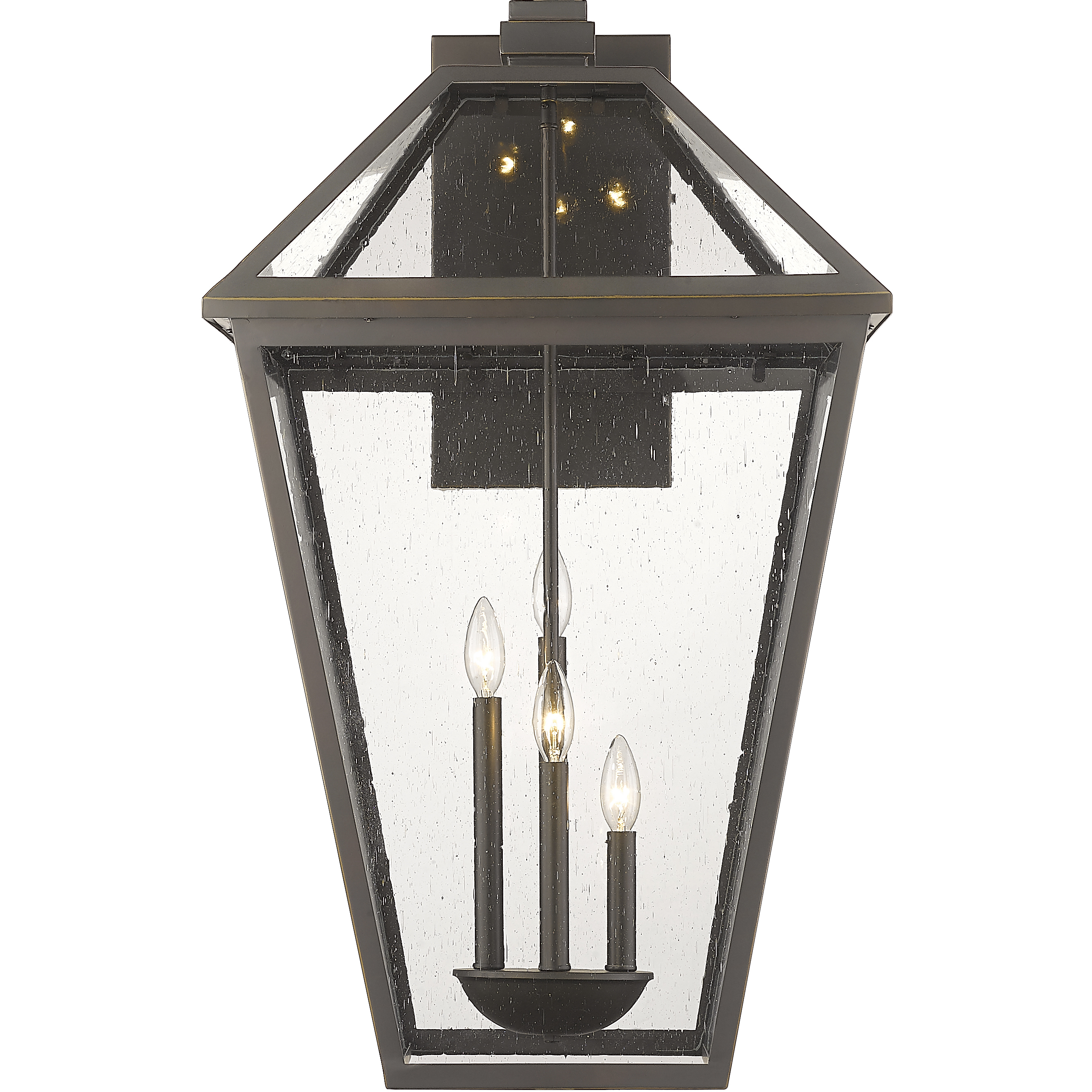 Talbot 4 Light 33 inch Oil Rubbed Bronze Outdoor Wall Light