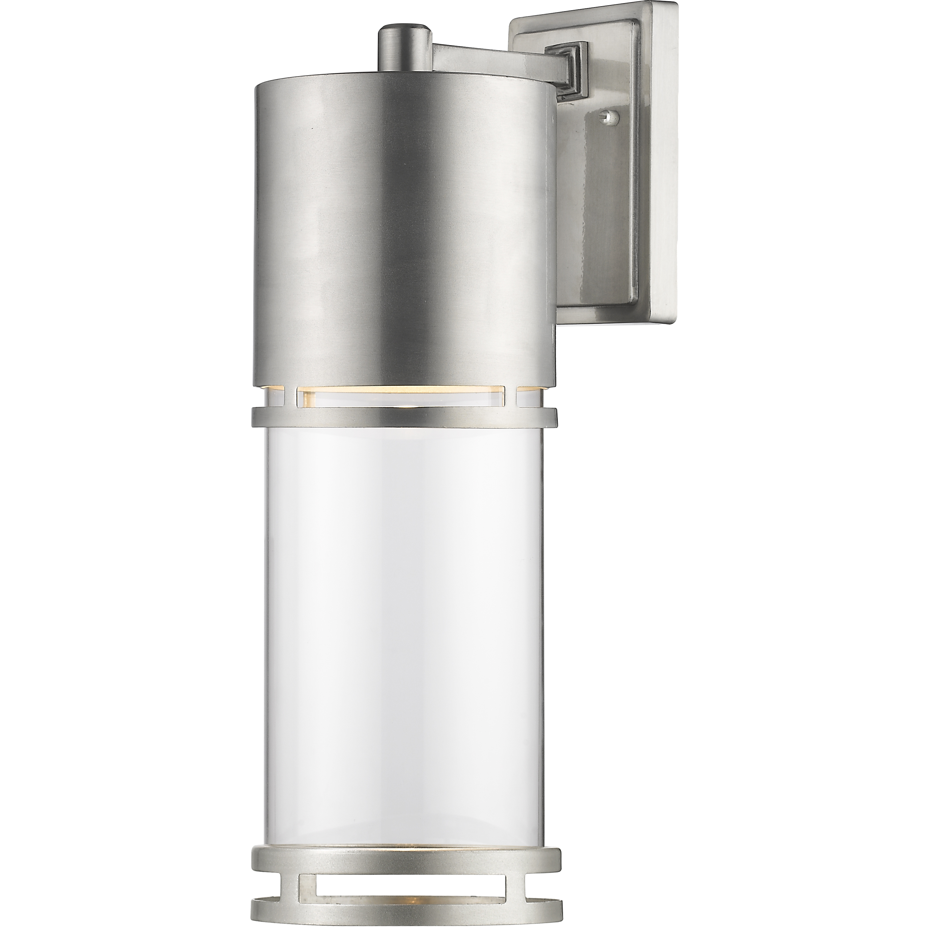 Luminata LED 17.63 inch Brushed Aluminum Outdoor Wall Light